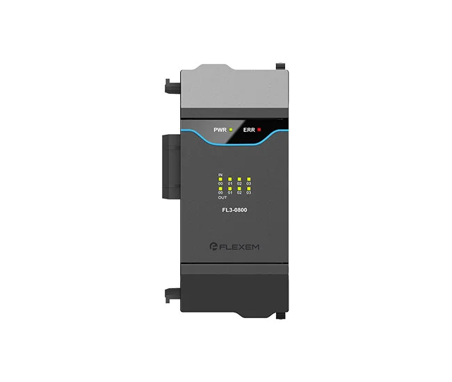 PLC FL3-0008R FLEXEM: PLC, FL3, 8 RELÉ OUTPUTS MODULE