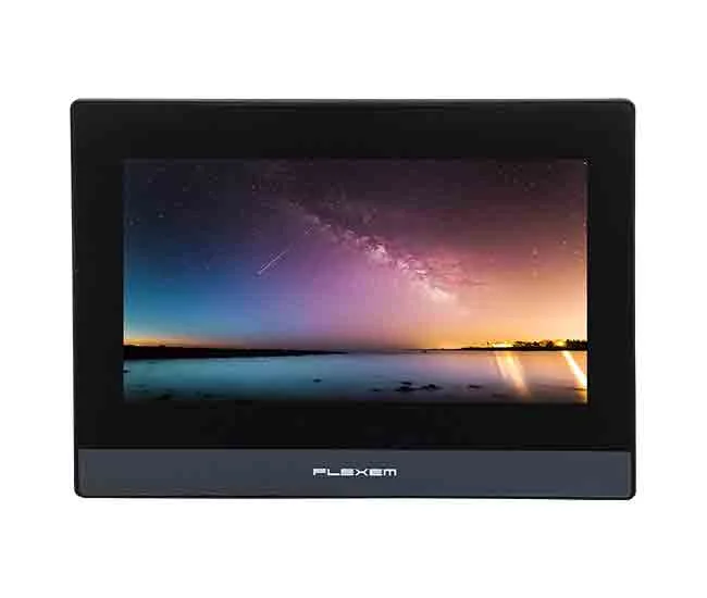 FLEXEM FE6100CE- HMI IIoT: 10.1″ 16:9 TFT LCD 1024*600, COLOR 24 BIT 2 PUERTOS COM/USB ETHERNET, CPU Cortex A8 600MHZ,DDRIII 128MB..128MB FLASH