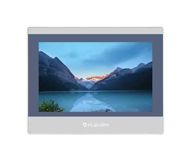 FLEXEM FE6100W- HMI IIoT: 10,1″ 16:9 TFT LCD 1024*600, COLOR 24 BIT 2 PUERTOS COM/USB ETHERNET, CPU Cortex A8 600MHZ,DDRIII 128MB..128MB FLASH, GRIS CLARO