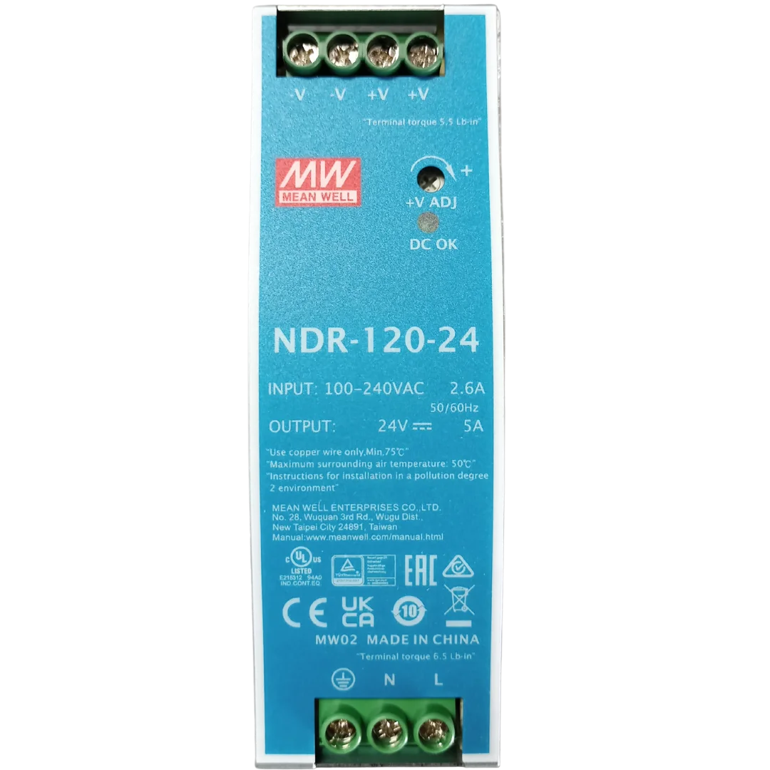 FUENTE DE ALIMENTACIÓN DR-60-24 MEAN WELL - Imagen 2