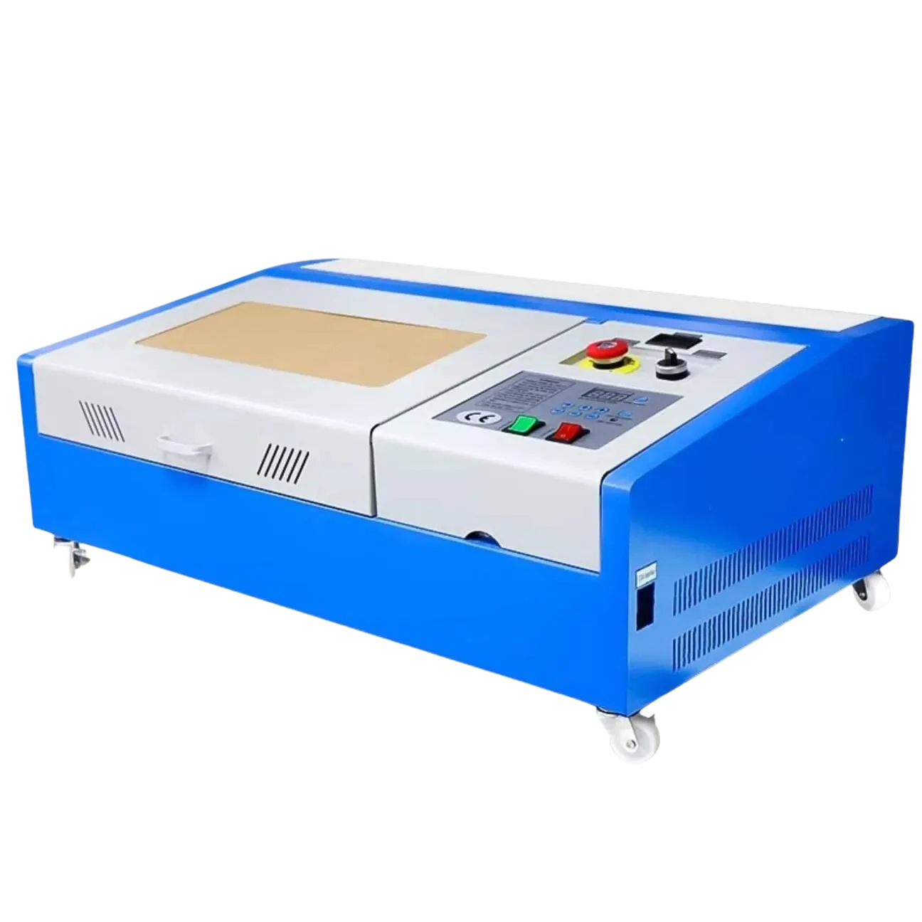 GRABADORA LÁSER DE 40W PARA MADERA, VIDRIO, PLÁSTICO, MÁRMOL TAMAÑO DE GRABADO 30CM*20CM