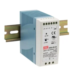 FUENTE DE ALIMENTACIÓN DR-60-24 MEAN WELL: FUENTE DE ALIMENTACIÓN DR-60-24 MEAN WELL