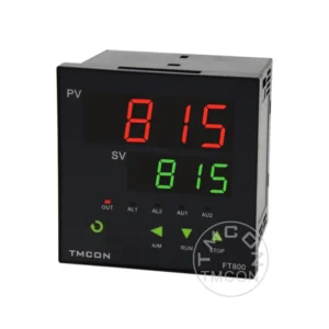 CONTROLADOR DE TEMPERATURA FT815-ANRR2R1N-BN-TMCON: CONTROLADOR DE TEMPERATURA MULTIFUNCIONAL, CON CONTROLADOR DE PROCESOS.